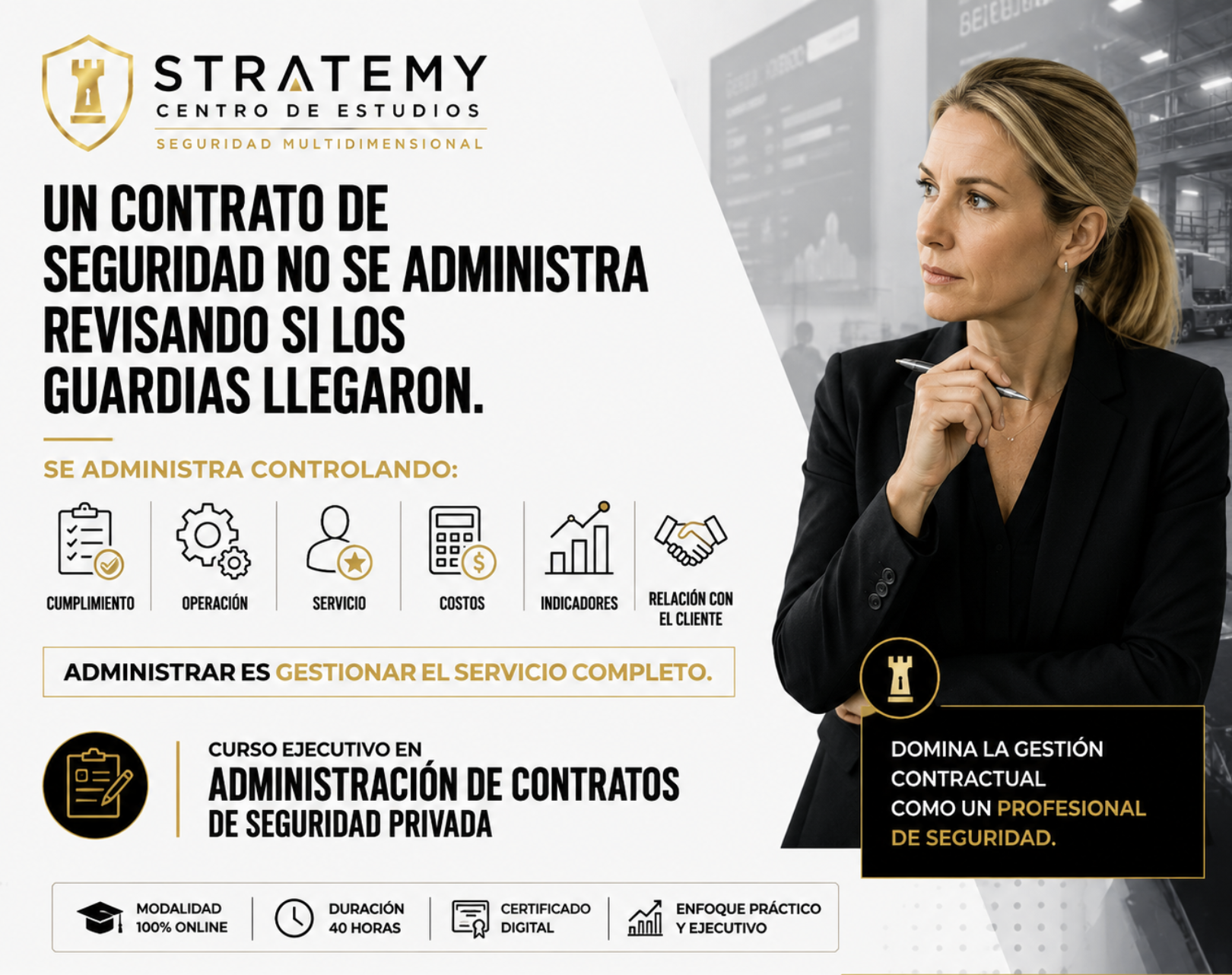 Curso Ejecutivo en Administración de Contratos de Seguridad Privada